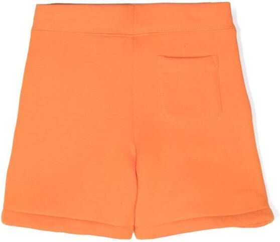 Ralph Lauren Kids Shorts met geborduurd logo Oranje