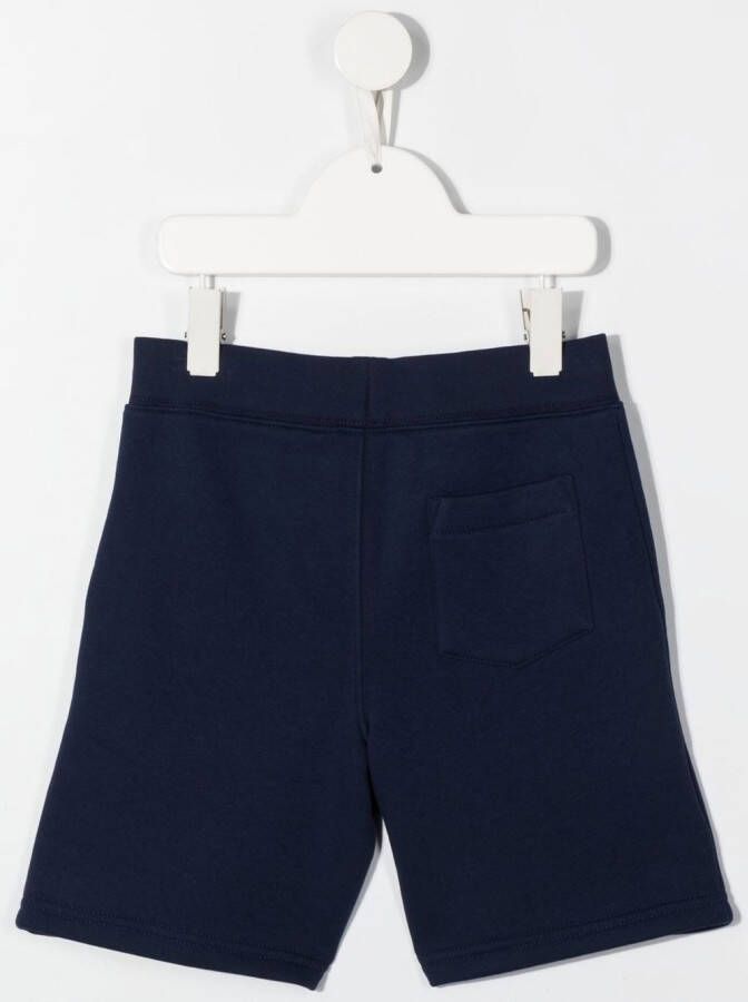 POLO RALPH LAUREN KIDS Shorts met logoprint Blauw