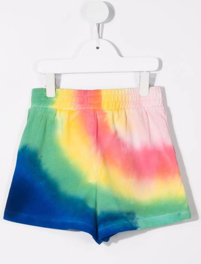Ralph Lauren Kids Shorts met tie-dye print Roze