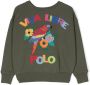 Ralph Lauren Kids Sweater met borduurwerk Groen - Thumbnail 1