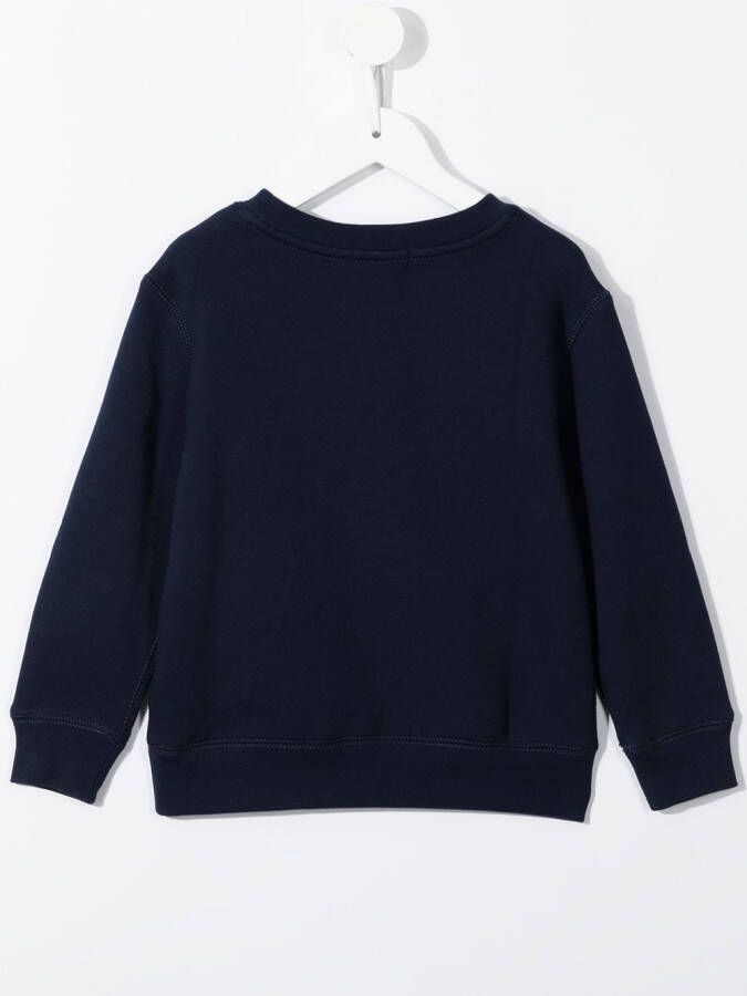 POLO RALPH LAUREN KIDS Sweater met borduurwerk Blauw