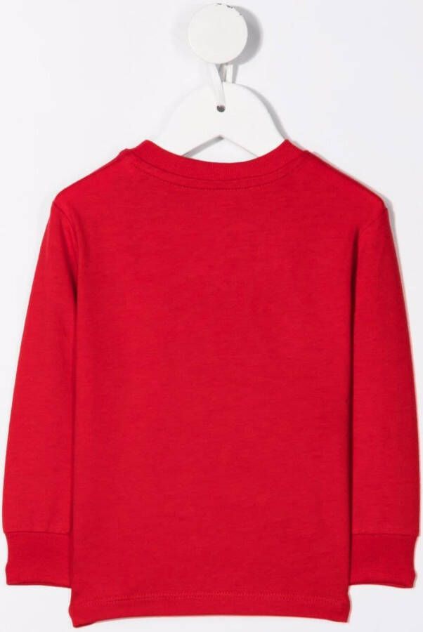 POLO RALPH LAUREN KIDS Sweater met geborduurd logo Rood