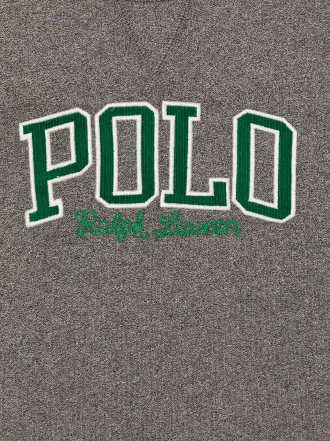 POLO RALPH LAUREN KIDS Sweater met logopatch Grijs
