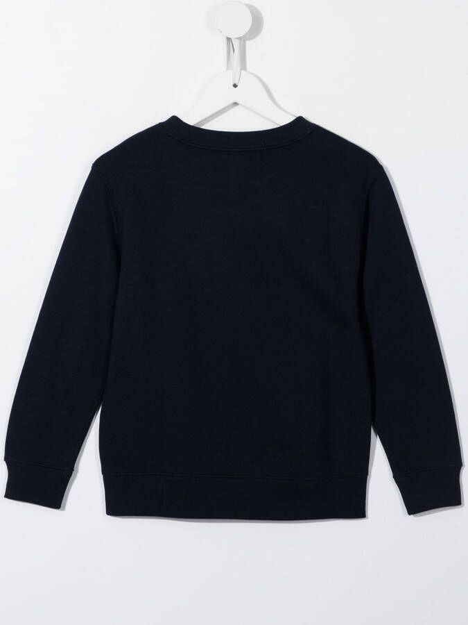 POLO RALPH LAUREN KIDS Sweater met logoprint Blauw