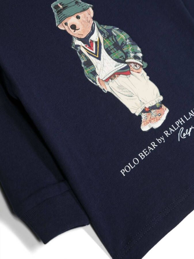 Ralph Lauren Kids Sweater met print Blauw
