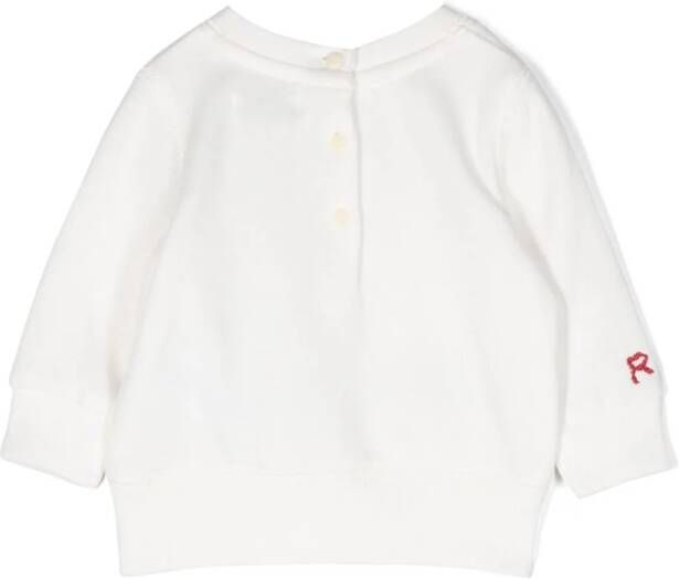 Ralph Lauren Kids Sweater met teddybeerprint Wit
