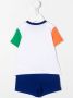 Ralph Lauren Kids T-shirt en shorts set Blauw - Thumbnail 2