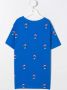 Ralph Lauren Kids T-shirt met flamingoprint Blauw - Thumbnail 2