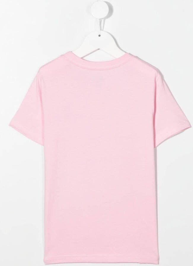 POLO RALPH LAUREN KIDS T-shirt met Pony-borduurwerk Roze