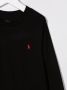 POLO RALPH LAUREN KIDS T-shirt met geborduurd logo Zwart - Thumbnail 3