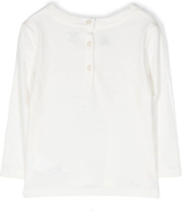 POLO RALPH LAUREN KIDS T-shirt met lange mouwen Wit