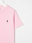 Ralph Lauren Kids T-shirt met logo Roze - Thumbnail 3