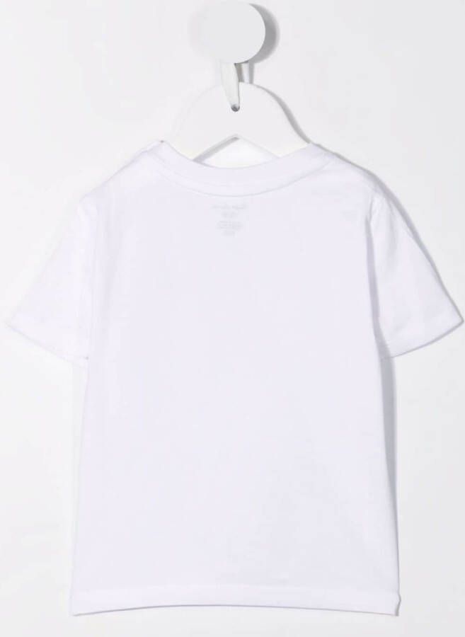 Ralph Lauren Kids T-shirt met logo Wit