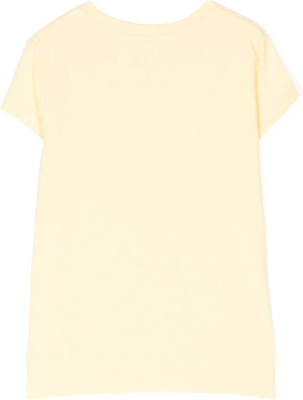 POLO RALPH LAUREN KIDS T-shirt met logoprint Geel