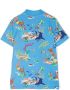 Ralph Lauren Kids T-shirt met print Blauw - Thumbnail 2