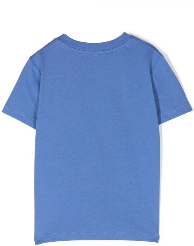 Ralph Lauren Kids T-shirt met teddybeerprint Blauw