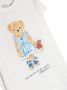 Ralph Lauren Kids T-shirt met teddybeerprint Wit - Thumbnail 3
