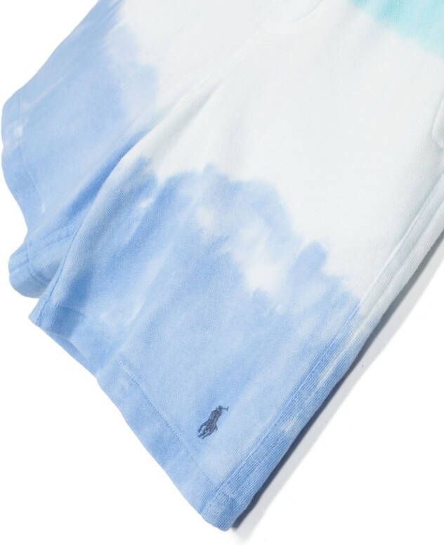 POLO RALPH LAUREN KIDS Shorts met trekkoordtaille Blauw