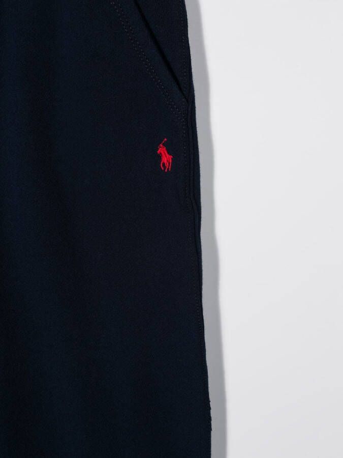 POLO RALPH LAUREN KIDS Trainingsbroek met geborduurd logo Blauw