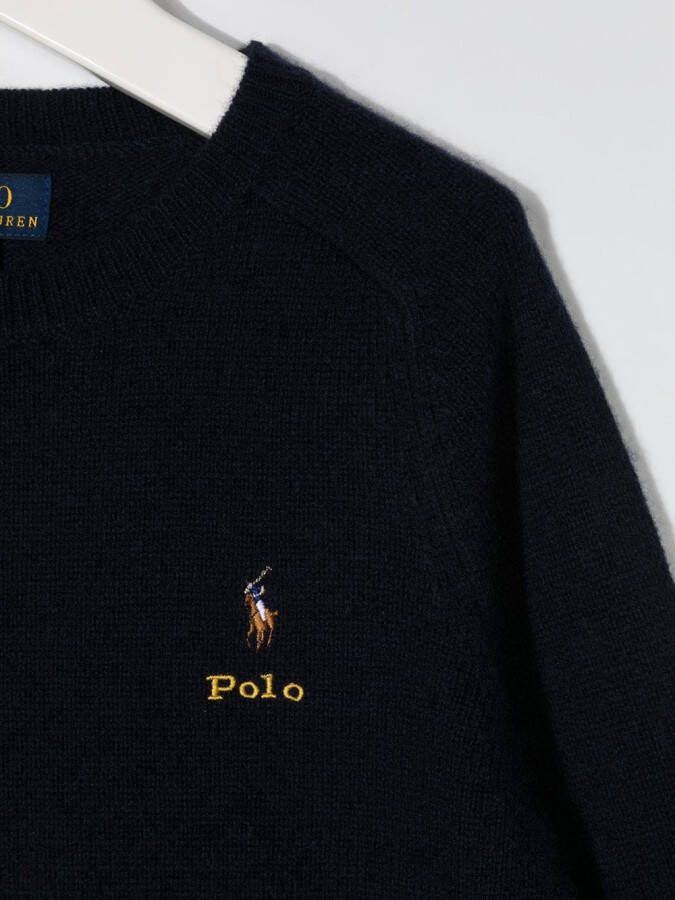 POLO RALPH LAUREN KIDS Trui met logo Blauw