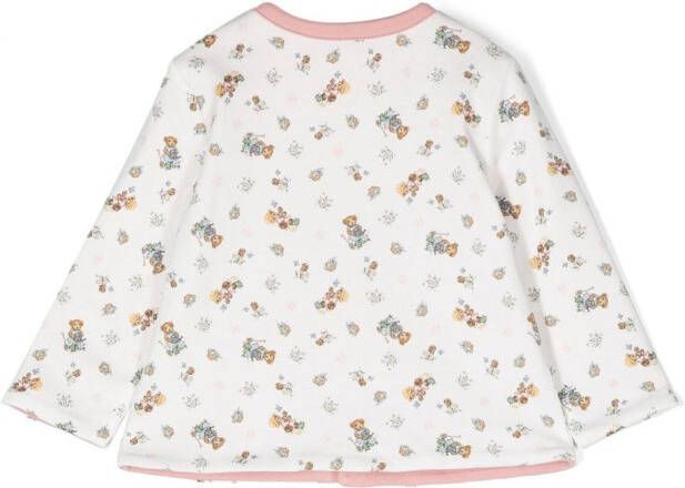 Ralph Lauren Kids Vest met teddybeer-patroon Wit
