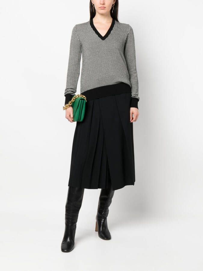 Ralph Lauren Collection Trui met V-hals Zwart