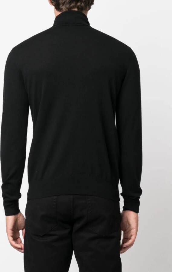 Ralph Lauren Purple Label Kasjmier coltrui Zwart