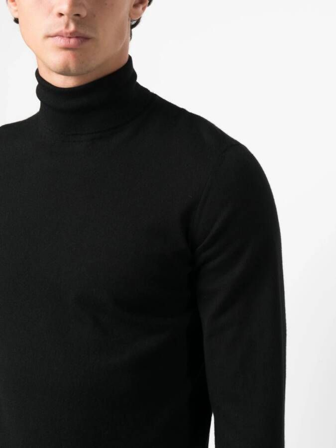 Ralph Lauren Purple Label Kasjmier coltrui Zwart
