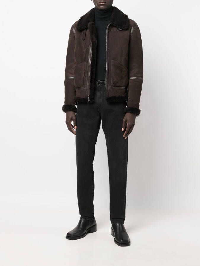 Ralph Lauren Purple Label Kasjmier coltrui Zwart