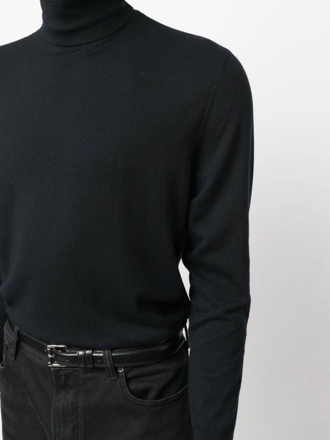 Ralph Lauren Purple Label Kasjmier coltrui Zwart