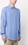 Ralph Lauren Purple Label Linnen overhemd Blauw - Thumbnail 3