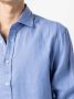Ralph Lauren Purple Label Linnen overhemd Blauw - Thumbnail 5