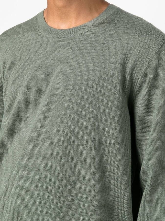 Ralph Lauren Purple Label Ribgebreide trui Groen