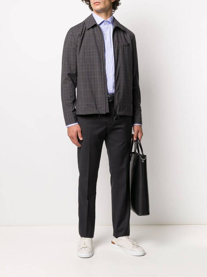 Ralph Lauren Purple Label Straight broek Grijs