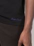 Ralph Lauren Purple Label T-shirt met geborduurd logo Zwart - Thumbnail 5