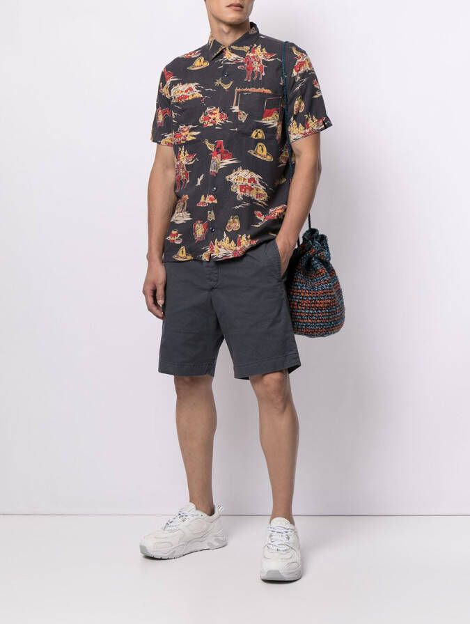 Ralph Lauren RRL Bermuda shorts Blauw