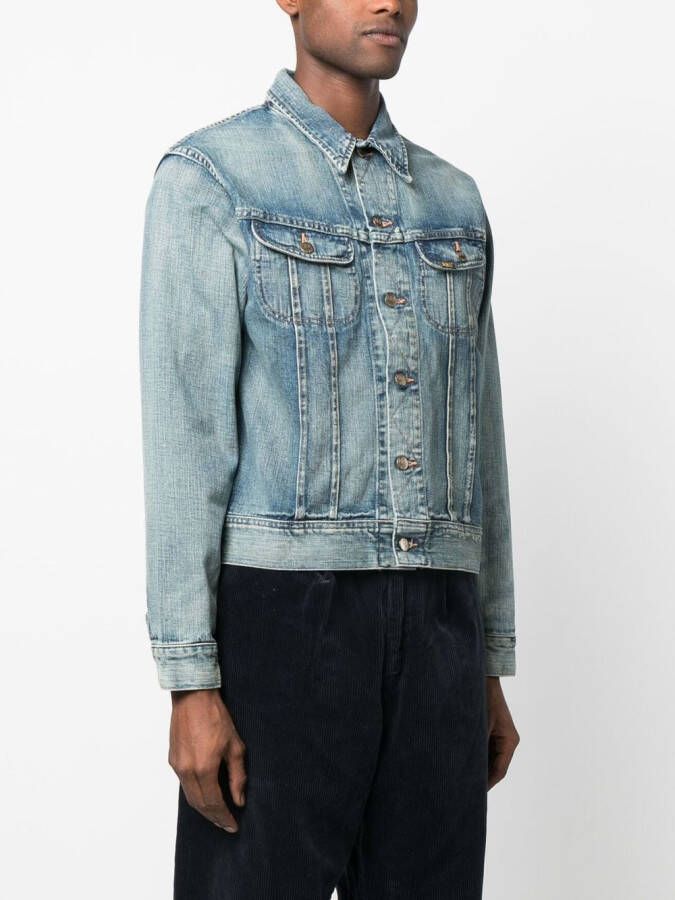 Ralph Lauren RRL Jack met knoopsluiting Blauw