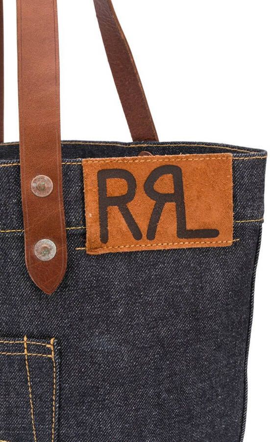 Ralph Lauren RRL Denim draagtas Blauw