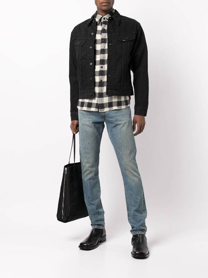 Ralph Lauren RRL Denim truckerjack Zwart