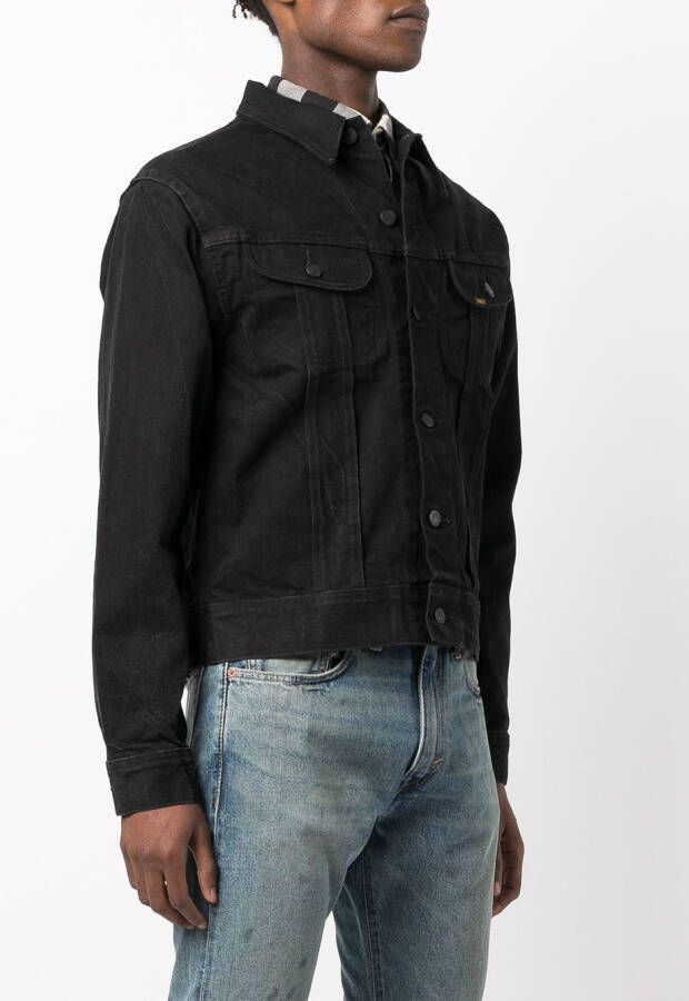 Ralph Lauren RRL Denim truckerjack Zwart