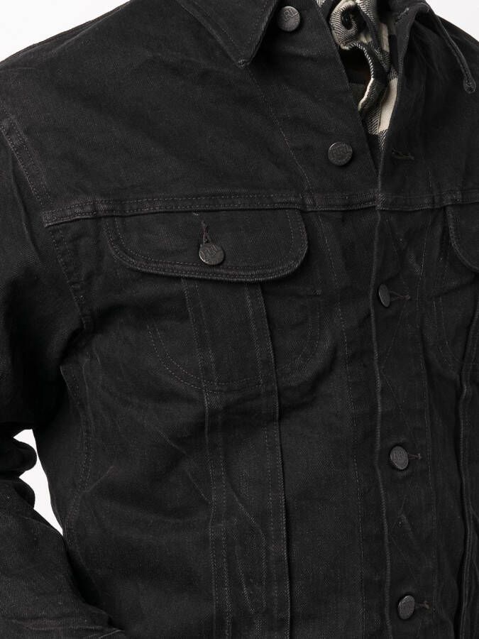 Ralph Lauren RRL Denim truckerjack Zwart