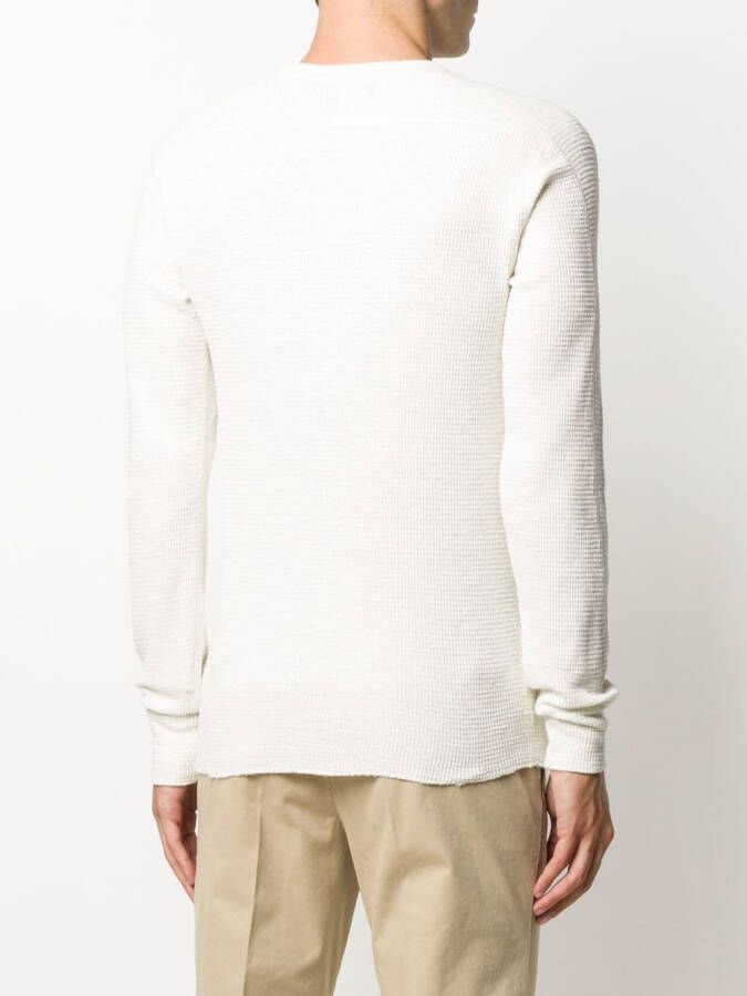Ralph Lauren RRL Getextureerde sweater Wit