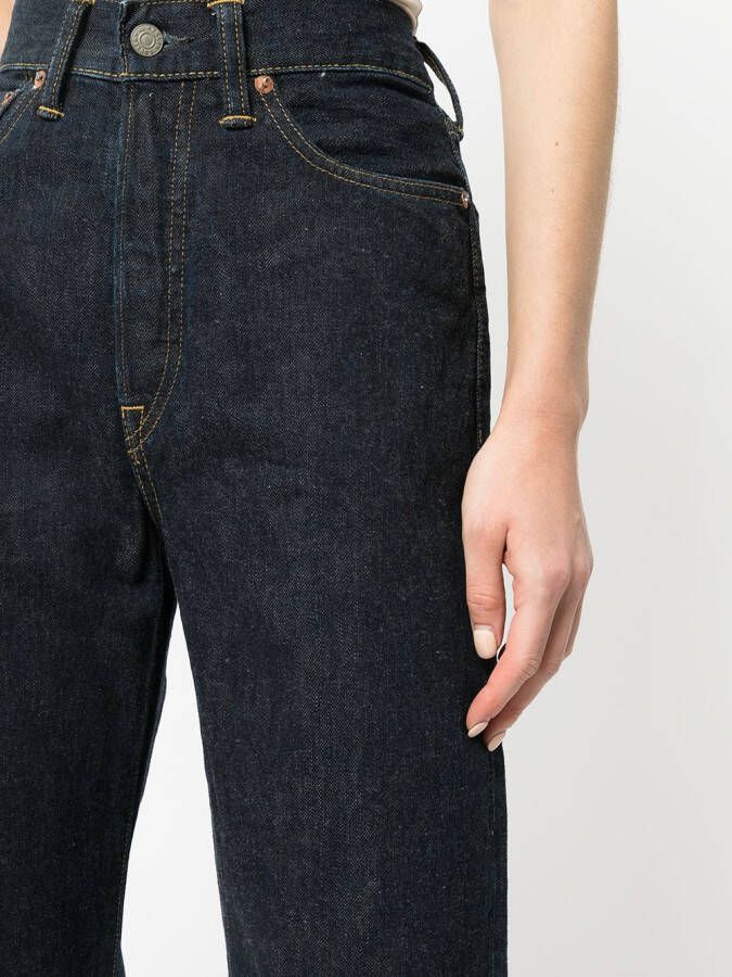 Ralph Lauren RRL High waist jeans Blauw