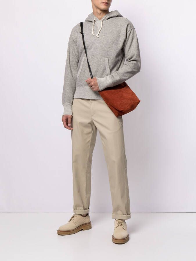Ralph Lauren RRL Hoodie met trekkoord Grijs