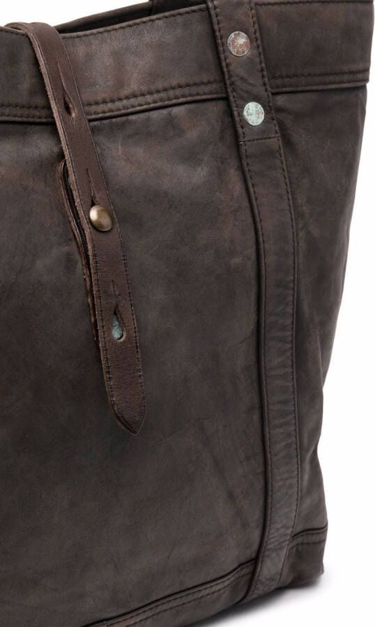Ralph Lauren RRL Leren shopper Bruin