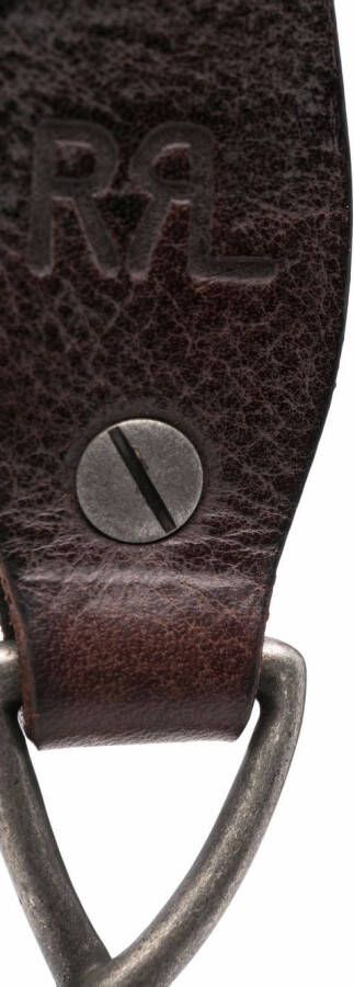 Ralph Lauren RRL Leren sleutelhanger Bruin