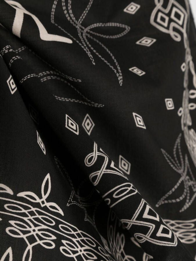 Ralph Lauren RRL Sjaal met logoprint Zwart