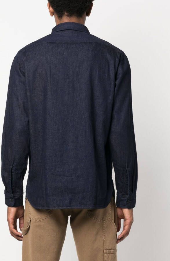 Ralph Lauren RRL Overhemd met klepzakken Blauw