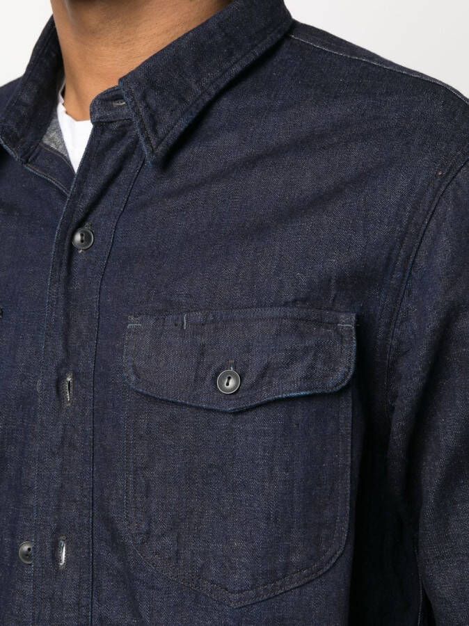 Ralph Lauren RRL Overhemd met klepzakken Blauw