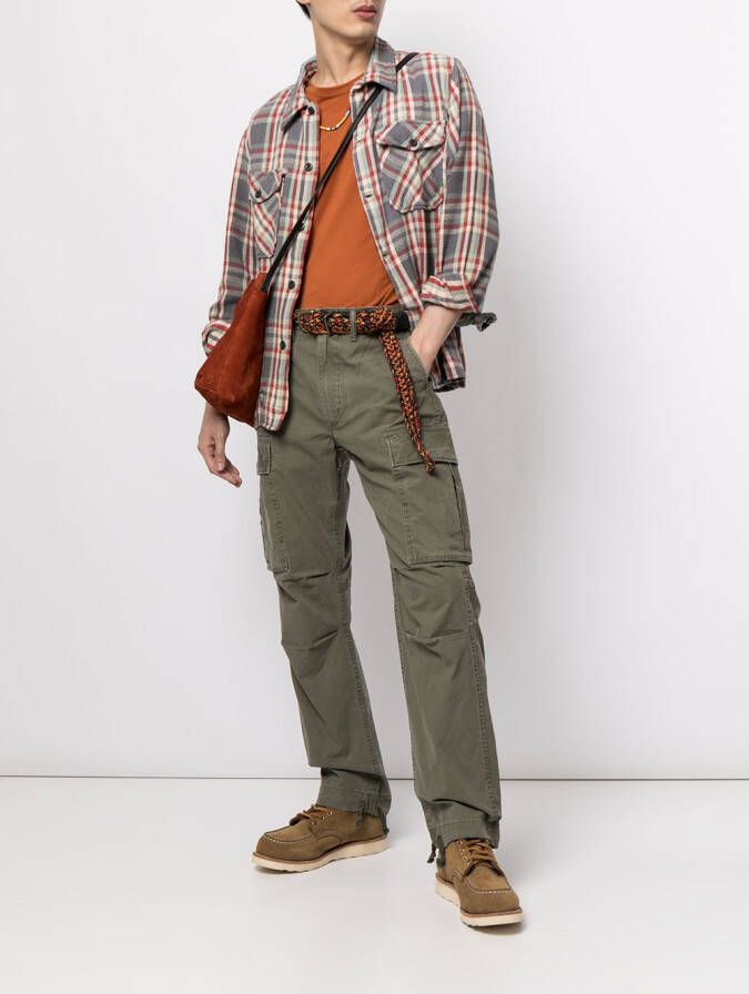 Ralph Lauren RRL Slim-fit broek Groen